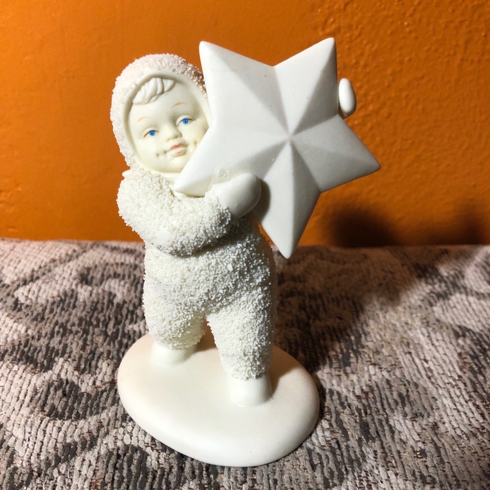 Department 56 Snowbabies Figurine with Star